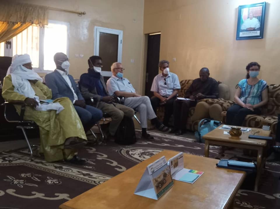 Rencontre entre l'exécutif du Conseil Régional d'Agadez et la Mission de Coopération Allemande au Niger.